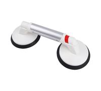 Identités, Barre à Ventouses PUMP, Indication Adhérence, Larges Ventouses 135mm, Longueur 35cm, Main Courante Aluminium, Installation Sans Perçage