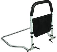 Identités, Barre de maintien au lit, Améliore la Sécurité au Lit, Poignée Ergonomique, Compatible avec Tous les Sommiers, Installation Sans Outil, Transportable À Plat, Poids Max Supporté 127 kg