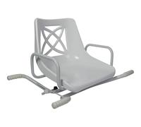 Identités, Fauteuil de Bain Pivotant, Pivote à 360°, Siège Baignoire Avec Accoudoirs, Fixation Antidérapante, Améliore l'Autonomie, Poids Max Supporté 113 kg, Installation Sans Outil