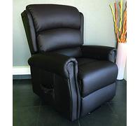 Identités Fauteuil Releveur Confort 1 Moteur Simili Chocolat