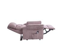 Identités Fauteuil Releveur Diamant Maxi 2 Moteurs en Microfibre Taupe