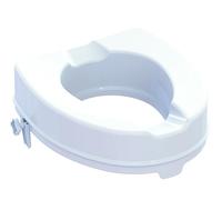 Identités, Réhausse WC Modèle Ibiza, Forme anatomique confortable, Fixation rapide et sans outil, Entretien et désinfection facile, Améliore la sécurité aux WC, Hauteur 10 cm, Sans couvercle