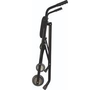 Identités, Rollator 2 roues Classic acier, Sécurise la Mobilité des Personnes, Léger, Poids 4,5kg, Robuste, Poids max 136 kg, Pliable Rapidement, Siège Confortable, Freins Intégrés