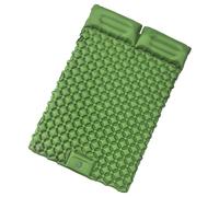 Identity Gonflage Double Backpacking Slumbering Pad Mise en évidence Poches pour les pieds pour un gonflage rapide en trois moments Deuxième dégonflage supplémentaire Substance imperméable permanente