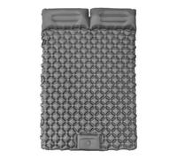 Identity Gonflage Double Backpacking Slumbering Pad Mise en évidence Poches pour les pieds pour un gonflage rapide en trois moments Deuxième dégonflage supplémentaire Substance imperméable permanente
