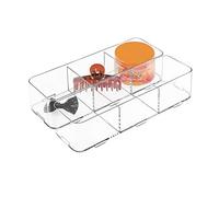 iDesign 41710EU Clarity Interlocking Rangement de Tiroir pour Savon/Cosmétiques/Produits de Beauté Très Grand avec Séparations