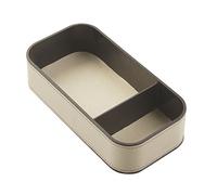 iDesign 65331EU Lauren Plateau de Rangement pour Fournitures de Bureau pour Surligneur Polyester Marron 10,16 x 20,32 x 5,08 cm