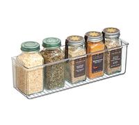 iDesign 66110EU Affixx Rangement Adhésif de Cuisine Transparent, L