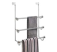 iDesign 79150EU York Metal Porte-Serviette sur Porte de Douche Fini Eclaté