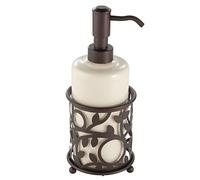 iDesign 86741EU Vine Pompe à Savon Vanilla/Bronze