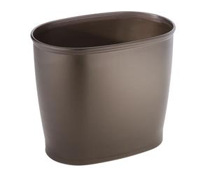 iDesign 93440Eu Kent Bathware Poubelle Ovale Bronze