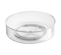 iDesign Fridge/Freeze Binz Plateau tournant, étagère tournante pour frigo en Plastique, Transparent