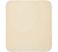iDesign iDry tapis de sechage, grand tapis égouttoir vaisselle en microfibres polyester, tapis évier épais pour un séchage rapide, beige/ivoire