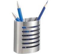 Idesign Porte Stylo, Pot À Crayon Magnétique En Acier, Pot Aimanté Pour Papeterie Et Autres Accessoires De Bureau, Argenté Mat