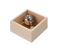 iDesign Range-Couverts pour la Cuisine, Organisateur Cuisine en Paulownia pour Les tiroirs et placards, casier Range-Couverts pour Les tiroirs de Cuisine, Beige