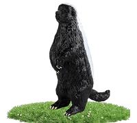 Idezek Blaireau Miel | Blaireau Sauvage créatif | Animal en Peluche Honey Badger pour garçons et Filles âgés 3 Ans et Plus, Figurine Jouet Honey Badger pour Un Plaisir éducatif