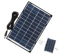 Idezek Panneau Solaire pour caméra - Panneau Solaire écologique pour sécurité extérieure sans f | Panneau Solaire caméra, Chargeur Panneaux solaires, Support Mural Panneau Solaire