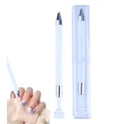 Idezek Stylo de forage d'art d'ongle, stylo de pointillage de strass - Crayon à points de manucure pour ongles artistiques - Perceuse portative pour ongles, outil de forage à ongles, outils de