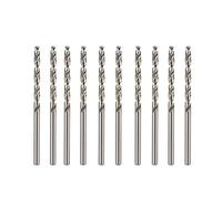 IDGTTLDF 10pcs 0.3-4.0mm High Speed Steel minis Twist Drill Bit Set for Rotary Tool Wood/Metal Hole Cutter minis Drill(10pcs 1.5mm) IDGTTLDF