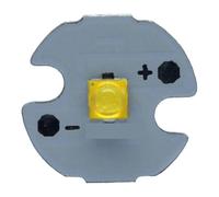 IDGTTLDF 10pcs 7W Series XPG3 S4 LED Bead Chips 1-7W Diode Cold White 6000-6500K With 20mm PCB Board