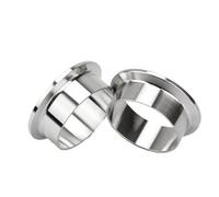 IDGTTLDF 1PC 70mm-204mm Tube OD 304 Stainless Steel Weld Ferrule Connector Pipe Fitting for Home Brew Fit Tri Clamp(154mm Ferrule 168mm)