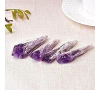 IDGTTLDF 1pc Amethyst Quartz Cluster Crystal Wand Rough Crystals Stone Home Decor Gift (Size : 15-30g)