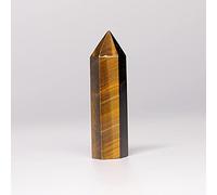 IDGTTLDF 1PC Gem Crystal Point Stick, Stone Column Craft Home Decoration (Color : Tigers Eye, Size 70-80mm)