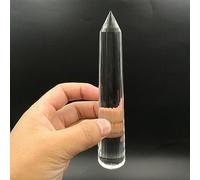 IDGTTLDF 24 Faces Clear Quart Crystal Vogel Wand Brazilian Gemstones Gift Ornaments (Size : About 10cm)
