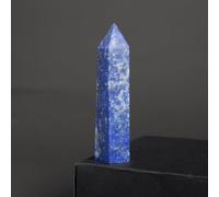 IDGTTLDF 7-8cm Crystal Point Quartz Rainbow Wand Column Rose Rock Home Decor Stone (Color : Laspis Lazuli)
