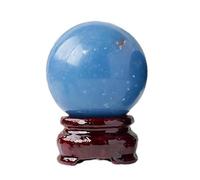 IDGTTLDF Crystal Asian Quartz Blue Ball,40~45mm