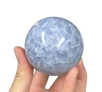 IDGTTLDF Crystal Lapis Lazuli Ball raw Stone Polished Seven Star Array Home Decoration Feng Shui Ornaments,45mm