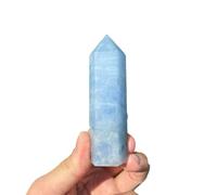 IDGTTLDF Crystal Lapis Lazuli Towers Feng Shui Column Point Obelisk for and Grid,6~7cm