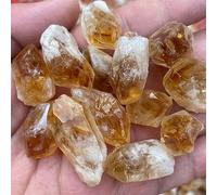 IDGTTLDF Crystals Brazilian Rough Citrine Cluster Raw Stone Rock Ornaments Home Decoration Gemstone (Size : 100g)