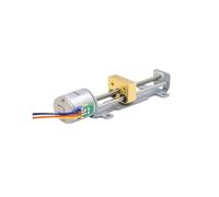 IDGTTLDF DC 5V/12V 15mm/20mm Stepper Stepping Electronic Starter B 55mm Stroke Stroke Linear Screw Nut Slider 2-Phase 4-wire