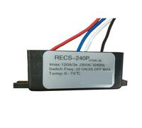 IDGTTLDF Emergency Stop Switch RECS-205P RECS-220P RECS-240P 30A 60A 120A 220V Electronic Centrifugal Switch Single-Phase Electronic Starter Intelligent Starter(RECS-240P(220V 120A))