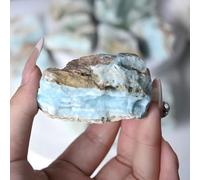 IDGTTLDF Hemimorphite Crystal Teaching Odd Stone Raw Ornaments for Collection, Decoration &,50~100g
