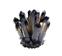 IDGTTLDF Home Collections Tea Crystal Cluster and Office Ornament,700~800g