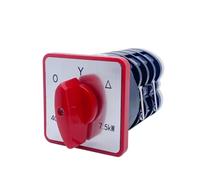 IDGTTLDF HZ5-40/7.5KW M07 Star-Delta Start Two-Speed Electronic Starter High and Low Switching 40A Rotary cam Switch