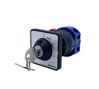 IDGTTLDF LW26-25YS3/1S Lock Key 22mm Installation Size Power Cut-Off Conversion Rotary cam Switch