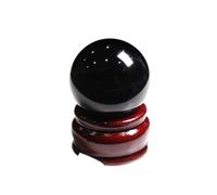 IDGTTLDF Obsidian Crystal Ball Ornaments Stone Polished Seven Star Array Feng Shui Opening Ceremony,60mm
