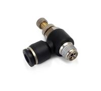 IDGTTLDF Pneumatic Quick Connector SL One-Way Throttle Valve Flow Control Hose air Pipe Connector 4 6 8 10 12 External Thread 1/8 1/4 3/8 1/2(SL10-02)