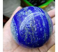 IDGTTLDF Polished Blues Crystal Sphere Lapis Lazuli Gemstone Decorative Ball for Home Decor Divination Altar Feng Shui Gift,50~60mm