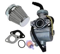 IDGTTLDF PZ20 Carburetor Set Replaces for 110 KLT110 1984 1985 1986 3 Wheeler Trike Carb Tree-Wheeler 20mm Intake Carb IDGTTLDF