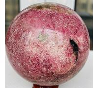 IDGTTLDF Rose Flower Crystal Ball, Ornament (Size : 450-500g)