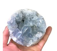 IDGTTLDF Stone 1pcs Sky Blue Crystal Cluster Wedding Decoration Aquarium