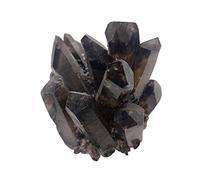 IDGTTLDF Tea Color Tibetan Ghost Phantom Quartz Crystal Cluster (Size : 600-700g)