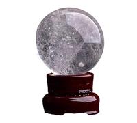 IDGTTLDF White Crystal Ball Ornaments Seven-Star Array Housewarming Opening Gift Home Porch Decoration Crafts,5CM