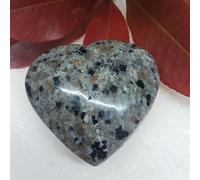 IDGTTLDF Yooperlites Flame Stone Fluorescent Wicca Crystals Heart shapeSpiritual (Size : 20-30g)