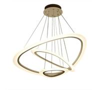 IDHBGJD Luminaire Suspendu Lustre Minimaliste postmoderne Cercle des Arts - Personnalité Chambre Salon dans Le - Style LED Lampes de Salle à Manger Foyer