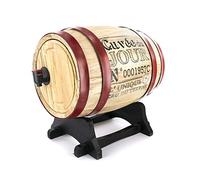 iDiffusion Tonneau Distributeur à vin Bistrot - 3 L - Rouge